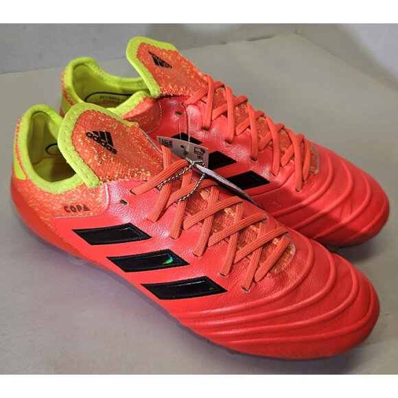 Adidas Men\'s Solar Red/Core Black COPA 18.1 FG Rare FIFA Edition Soccer Cleats main image 13